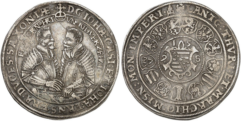 SACHSEN - COBURG - EISENACH. Johann Casimir und Johann Ernst, 1572-1633.&nbsp;&n...