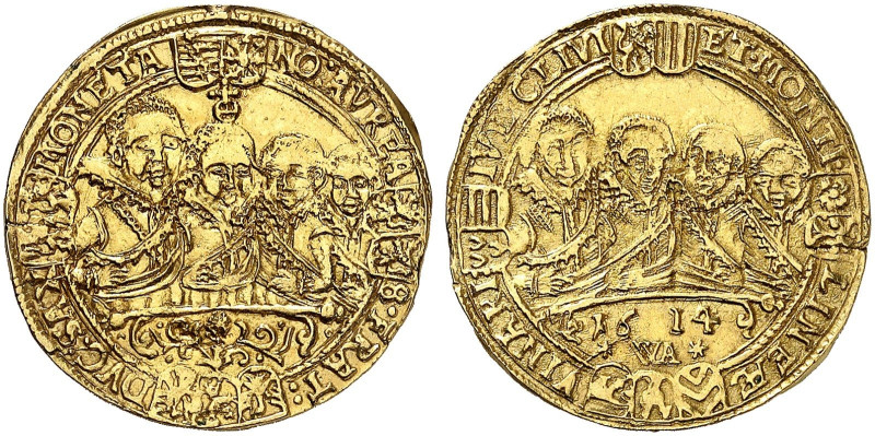 SACHSEN - WEIMAR. Johann Ernst und seine sieben Brüder, 1605-1619.&nbsp;&nbsp; ...