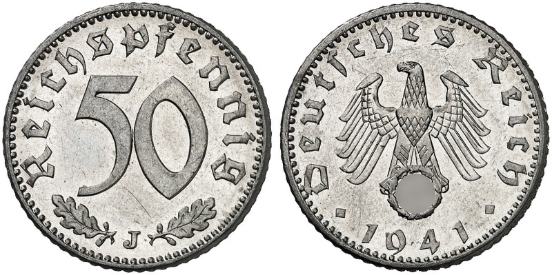 J. 372, EPA 54&nbsp;&nbsp; 
 50 Reichspfennig 1941 J.
kl. Kr., PP