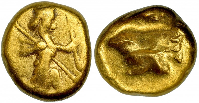 PERSIA. Reyes aqueménidas (Jerjes II- Artejerjes II). Dárico (420-373 a.C.). A/ ...
