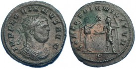 FLORIANO. Antoniniano. Cyzicus (276). R/ CONCORDIA MILITVM, P. RIC-116. MBC. Escasa.