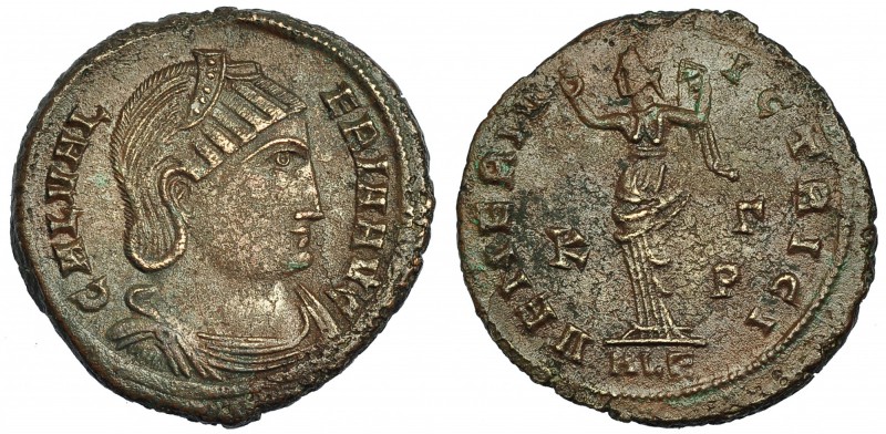 GALERIA VALERIA, esposa de Galerio. Follis. Alejandría (308-310). Marcas: K - Γ ...