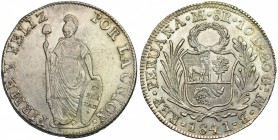 PERÚ. 8 reales. 1841. Lima. MB. KM-142.8. EBC-/MBC+.