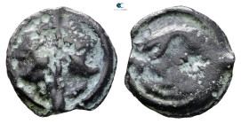 Central Gaul. Lingones 80-50 BC. 
Potin

16 mm, 2,08 g



Good Fine