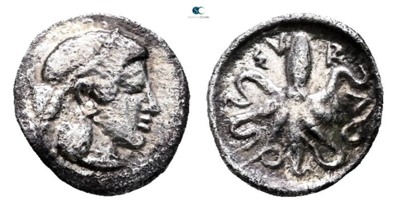 Sicily. Syracuse. Hieron I 478-466 BC. 
Litra AR

11 mm, 0,81 g



Very F...