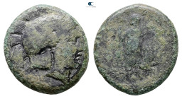 Sicily. Tyrrhenoi circa 354-344 BC. 
Bronze Æ

21 mm, 7,87 g



Fine