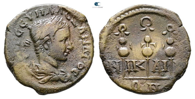 Bithynia. Nikaia. Severus Alexander AD 222-235. 
Bronze Æ

20 mm, 4,60 g

...