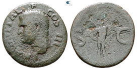 Agrippa 12 BC. Rome
As Æ

27 mm, 9,51 g



Fine