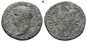 Nero AD 54-68. Rome
As Æ

27 mm, 9,28 g



Fine