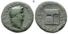 Nero AD 54-68. Rome
As Æ

26 mm, 9,10 g



Fine