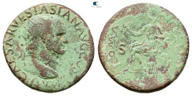 Vespasian AD 69-79. Rome
Dupondius Æ

28 mm, 12,25 g



Fine