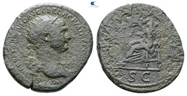 Trajan AD 98-117. Rome
As Æ

28 mm, 10,03 g



Fine