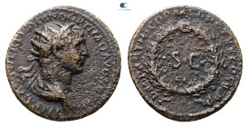 Trajan AD 98-117. Rome
Semis Æ

18 mm, 3,28 g



Nearly Very Fine