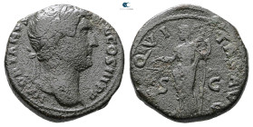 Hadrian AD 117-138. Rome
As Æ

25 mm, 12,57 g



Fine