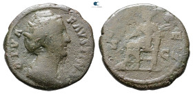 Diva Faustina I AD 140-141. Rome
As Æ

25 mm, 10,75 g



Fine