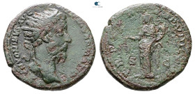 Marcus Aurelius AD 161-180. Rome
Dupondius Æ

25 mm, 10,03 g



Good Fine