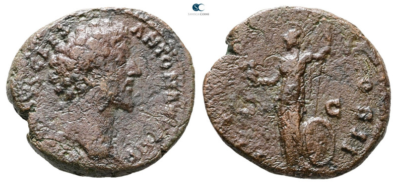 Marcus Aurelius AD 161-180. Rome
As Æ

26 mm, 11,76 g



Fine