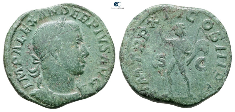 Severus Alexander AD 222-235. Rome
Sestertius Æ

30 mm, 18,11 g



Nearly...