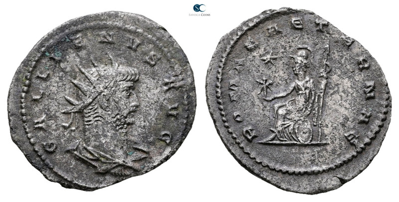 Gallienus AD 253-268. Rome
Billon Antoninianus

23 mm, 3,27 g



Very Fin...