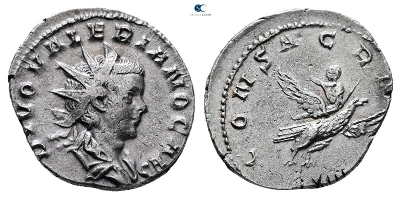 Divus Valerian II AD 258. Colonia Agippinensium (Cologne)
Antoninianus AR

21...