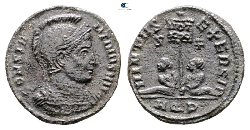 Constantine I the Great AD 306-337. Aquileia
Follis Æ

19 mm, 2,87 g



V...