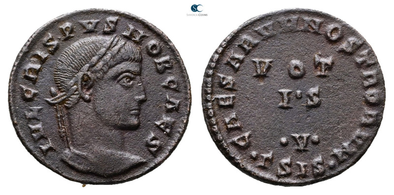 Crispus, as Caesar AD 316-326. Siscia
Follis Æ

19 mm, 2,85 g



Very Fin...