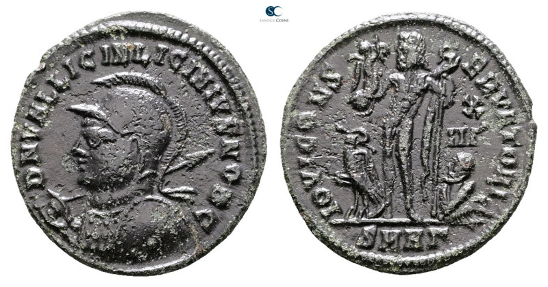 Licinius II, as Caesar AD 317-324. Heraclea
Follis Æ

20 mm, 2,63 g



Ne...