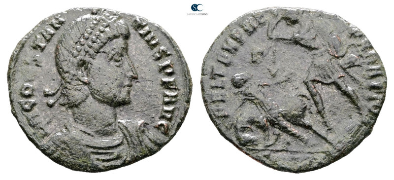 Constantius II AD 347-361. Cyzicus
Follis Æ

23 mm, 3,99 g



Nearly Very...