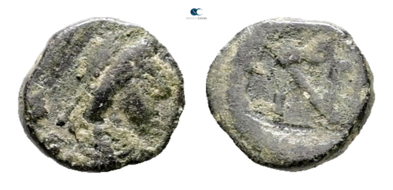 Leo I AD 457-474. Uncertain mint
Nummus Æ

7 mm, 0,40 g



Very Fine