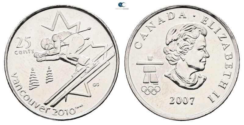 Canada. AD 2007. Olympic Games Vancouver 2010
25 Cents 2007

 mm, 4,5 g


...