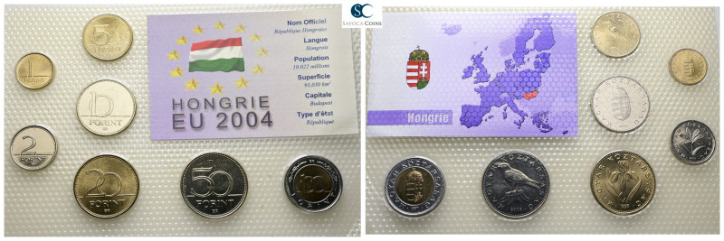 Hungary. AD 2004. 
Coin set

 mm, g



Uncirculated