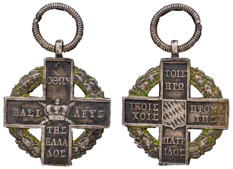 Greece. Silver Cross for the War of Independence, 1821-1829, 1st Class, 15.83g, ...