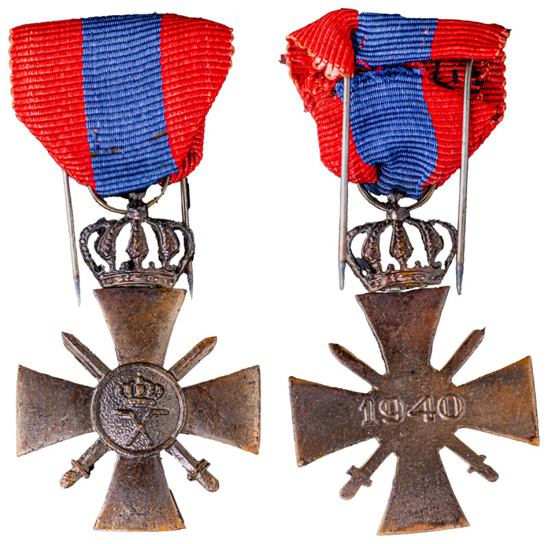 Greece. War Cross, 1940, 3rd Class, 1st Type (according Stratoudakis book), 23.5...