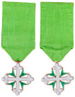 Italy. Order of St. Maurice and St. Lazarus, Knight’s Gold Cross, manufactured by Cravanzola, Roma, 9.09g, 36.50mm x 38.50mm.

Extremely fine with box...