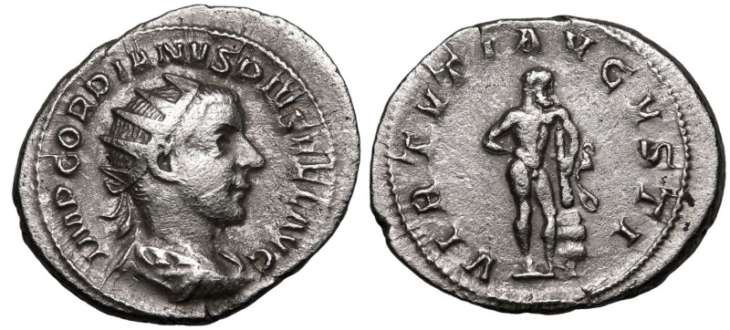 ROMAN EMPIRE. Gordian III. 
Silver Antoninianus, AD 241-243. Rome. 
Obv: IMP G...