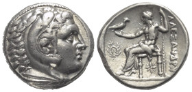 Königreich Makedonien. Alexander III. der Große (336 - 323 v. Chr.).

 Tetradrachme (Silber). Ca. 310 - 275 v. Chr. Ungesicherte Münzstätte in Griec...