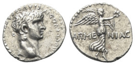Kappadokien. Kaisareia (Caesarea). Nero (54 - 68 n. Chr.).

 Hemidrachme (Silber).
Vs: NERO CLAVD DIVI CLAVD F CAESAR AVG GERMANI. Kopf mit Lorbeer...