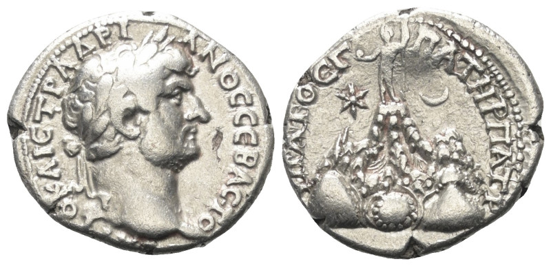 Kappadokien. Kaisareia (Caesarea). Hadrianus (117 - 138 n. Chr.).

 Didrachme ...