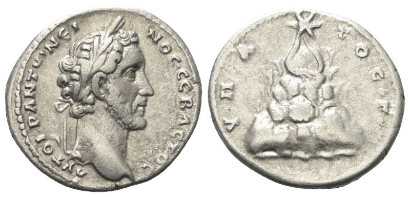 Kappadokien. Kaisareia (Caesarea). Antoninus Pius (138 - 161 n. Chr.).

 Didra...