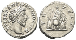 Kappadokien. Kaisareia (Caesarea). Marcus Aurelius (161 - 180 n. Chr.).

 Didrachme (Silber). Ca. 161 - 166 n. Chr.
Vs: Kopf des Marcus Aurelius mi...