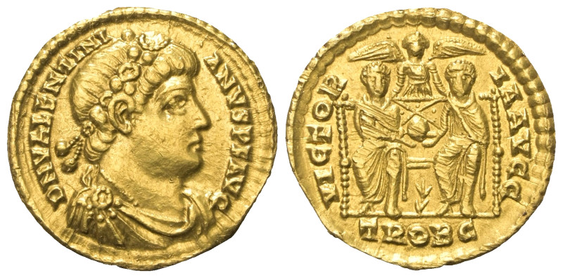 Valentinianus I. (364 - 375 n. Chr.).

 Solidus (Gold). 367 - 375 n. Chr. Trie...