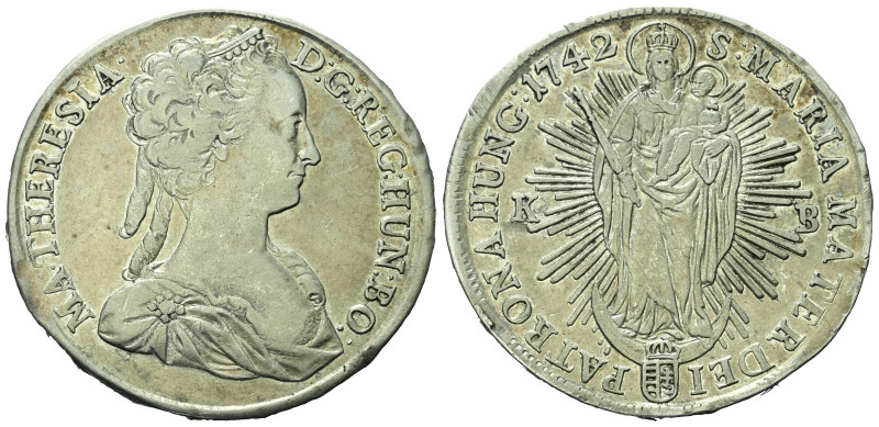 Habsburger bis 1806. Maria Theresia (1740 - 1780).

 Taler (Silber). 1742 KB. ...