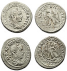 Provinzialrömische Münzen - Lots.


Seleukis und Pierien.

Lot (2 Stück, Billon): Tetradrachme; 3. Jhdt. n. Chr.

Sehr schön - fast sehr schön....