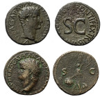 Römische Münzen - Lots. Kaiserzeit.


Lot (2 Stück, Kupfer): Asse von Tiberius (14 - 37 n. Chr.) und Nero (54 - 68 n. Chr.).

Sehr schön.

Verk...