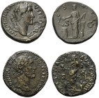 Römische Münzen - Lots. Kaiserzeit.


Lot (2 Stück, Bronze): Sesterzen des Antoninus Pius (138 - 161 n. Chr.).

Sehr schön.

Verkauft wie beseh...