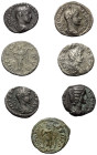 Römische Münzen - Lots. Kaiserzeit.


Lot (7 Stück, Bronze): Denare von Caracalla (197 - 217 n. Chr.), Iulia Domna (gest. 217 n. Chr.) und Severus ...