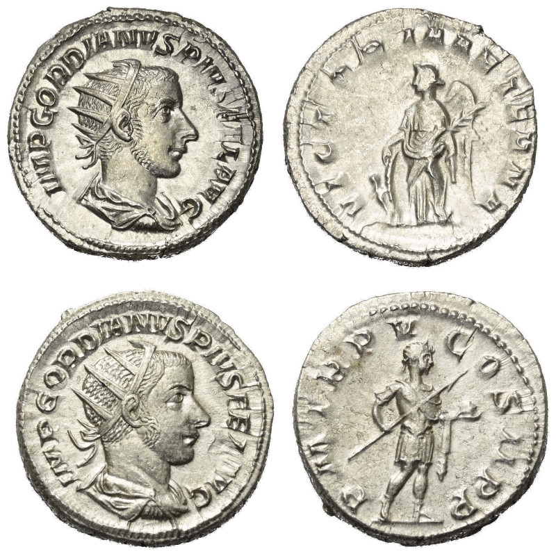 Römische Münzen - Lots. Kaiserzeit.


Lot (2 Stück, Silber): Antoniniane des ...