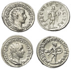 Römische Münzen - Lots. Kaiserzeit.


Lot (2 Stück, Silber): Antoniniane des Gordianus III. (238 - 244 n. Chr.).

Vorzüglich.

Verkauft wie bes...