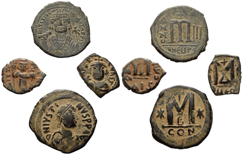 Byzantinische Münzen - Lots.


Verschiedene Herrscher.

Lot (4 Stück, Bronz...