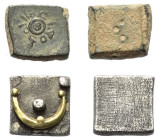Gewichte - Lots.


Marktgewichte.

Lot (2 Stück, Silber mit Gold plattiert, Bronze): ca. 6. - 10. Jhdt. n. Chr.

Sehr schön.

Verkauft wie be...